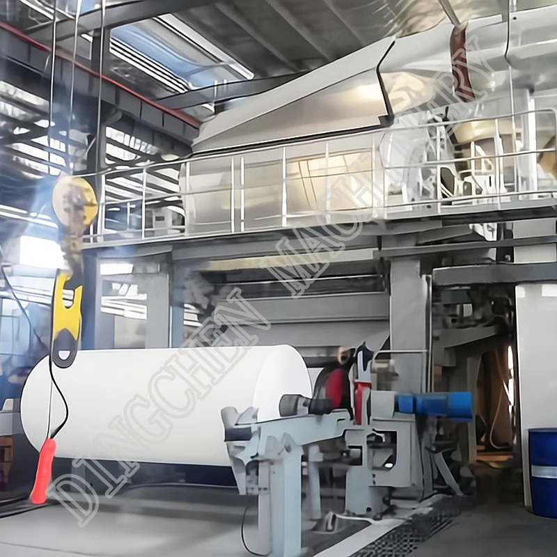 Формовочная машина для производства высококачественной тканевой бумаги с полумесяцем