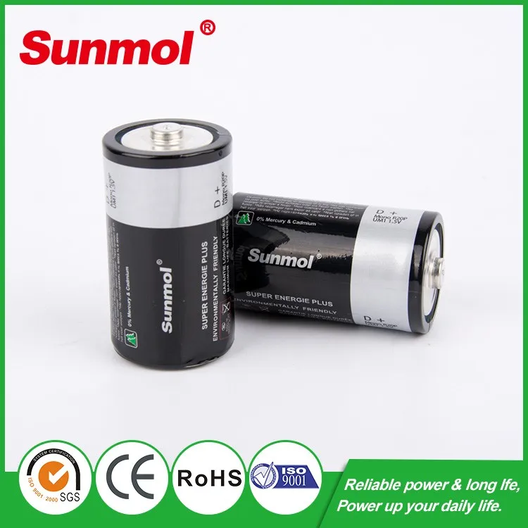 Certified Zinc Carbon Super Cheap Price UM 1 R20 Size D 1.5V Super Heavy Duty Battery