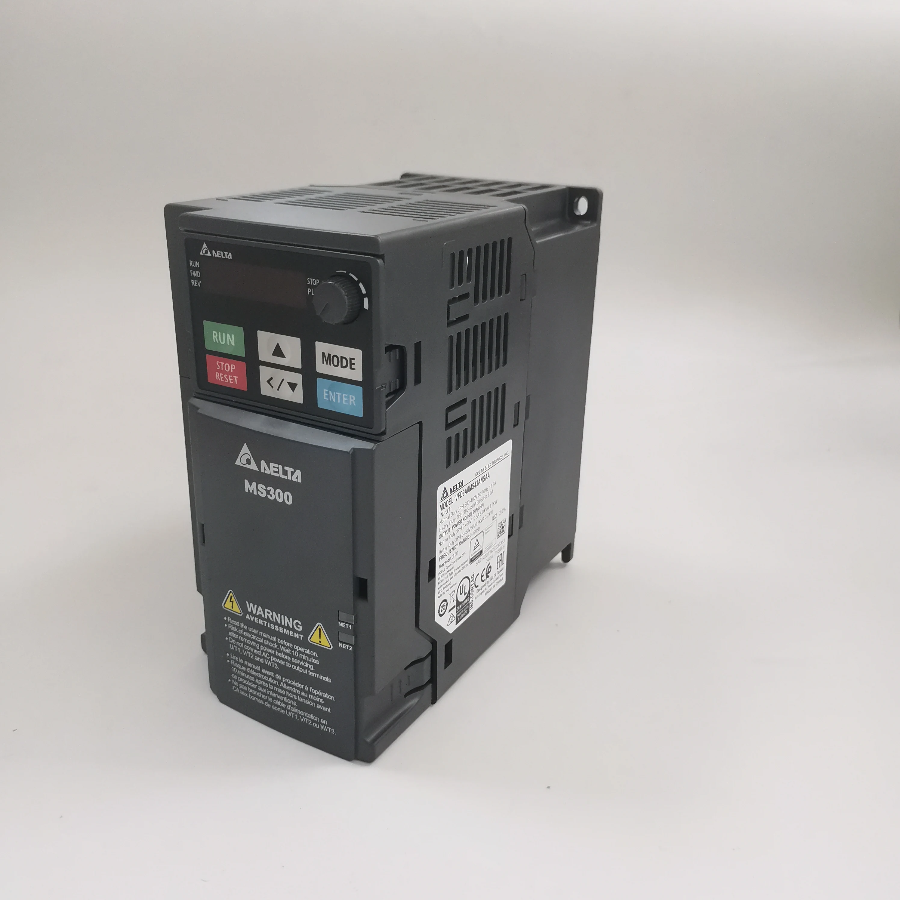 Delta AC Drive MS300 Series 3Phase 460V 3.7KW Inverter  VFD9A0MS43ANSAA Variable frequency driver