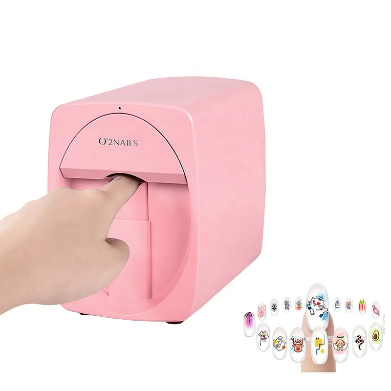 Mobile Nail Printing Machine Digital Smart Nail Printer with WIFI DIY Nail Equipment