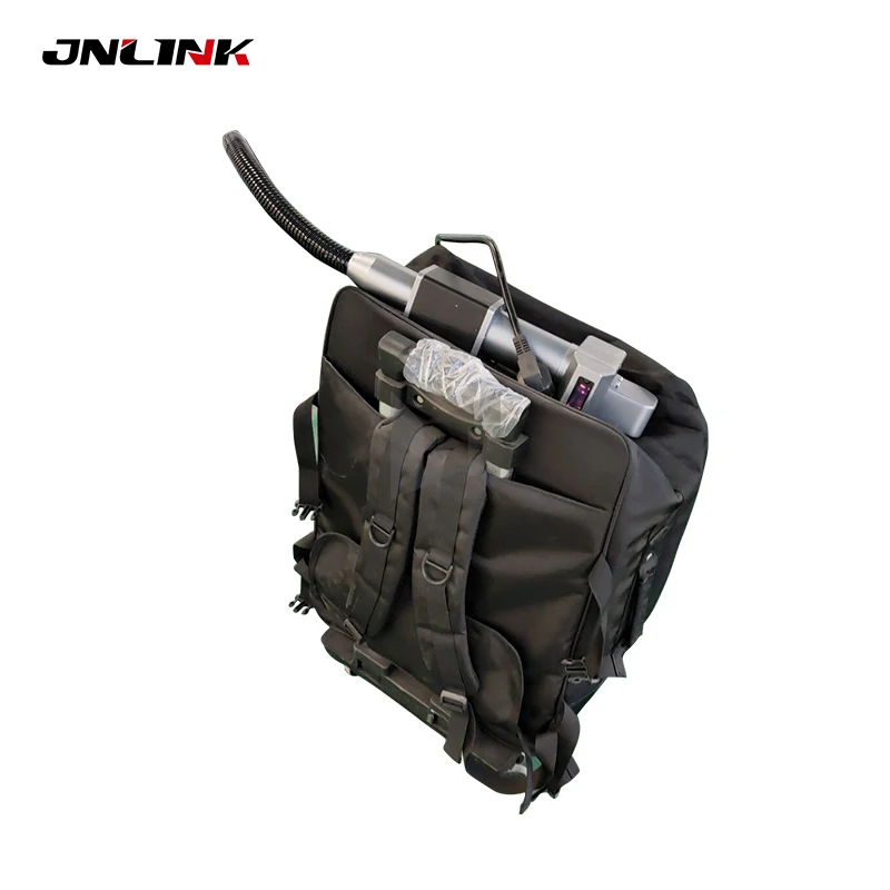 JNLINK backpack laser cleaning machine / rust removal laser clean metal machine