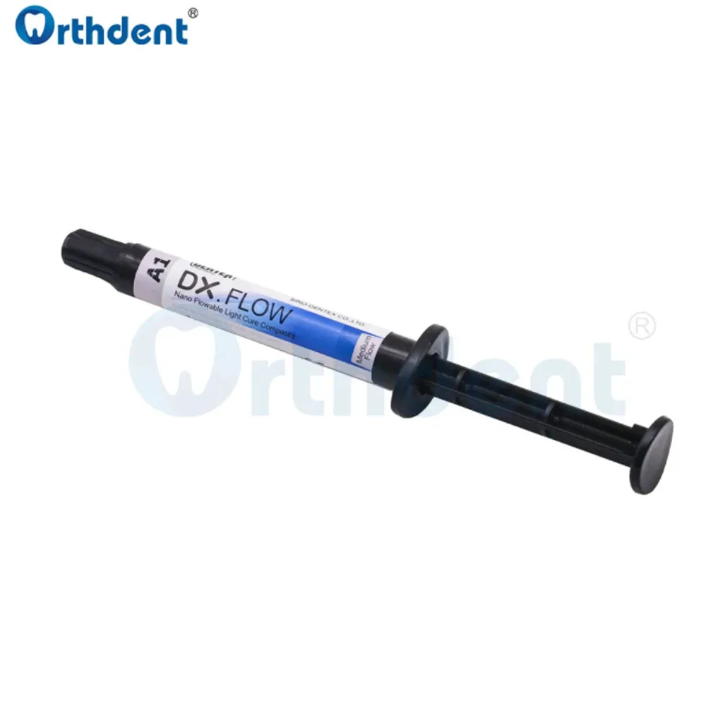 Dental 1Pcs Dentex Composite Resin A2 Light Cure Shade Tooth Veneers Core Crown Restoration Dentistry Teeth Materials Filling