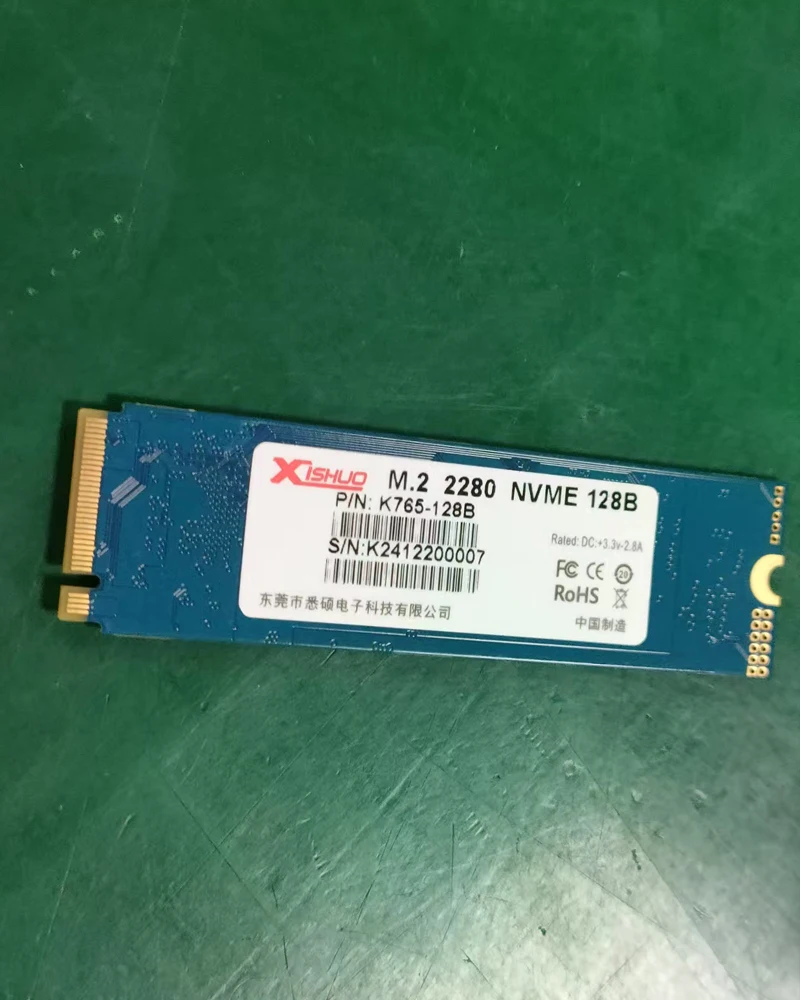 Xishuo S500 NVMe M.2 SSD with 64/256/128/512 GB to 2TB Capacity PCIe 3.0x4 1TB Hard Disk External Disco Duro