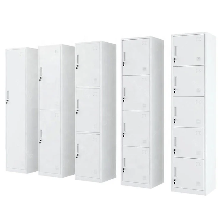 Huiyang Single Locker Metal Wardrobe with 2 Doors Steel Cabinet Vertical Locker With Drawer