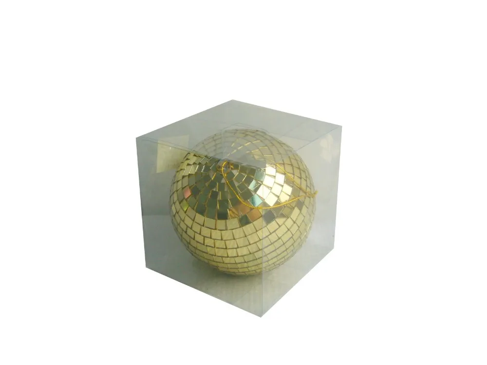 2020 mini christmas decoration rainbow disco mirror balls
