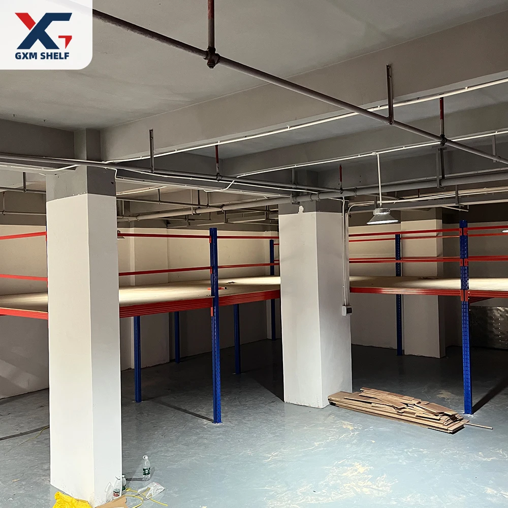 Великолепный мезонинный пол из мягкой стали, для безопасного хранения, многослойная система безболтового Мезонинного пола