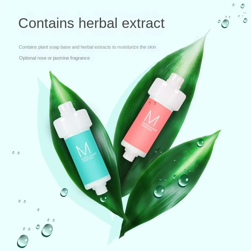 Shower Head Water Filter Removing Chlorine Clean Softer shower filter vitamin Bathing water filter Purifier