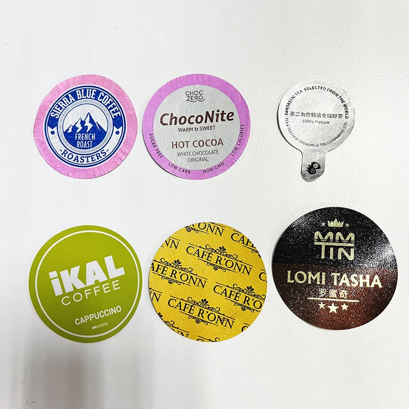 Кофейные капсулы крышки из алюминиевой фольги для капсул nespresso k многоразовые полипропиленовые