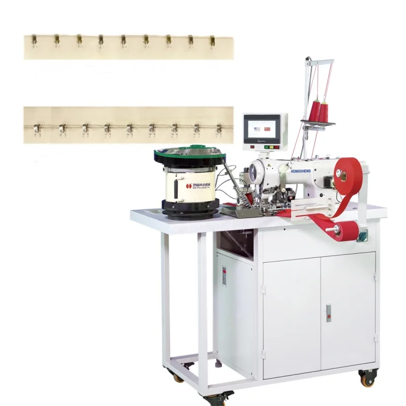 HS-120G  Hongsheng industry Hook and eye Tape Sewing Machine(for hook) automatic high-speed  controlled by computer board