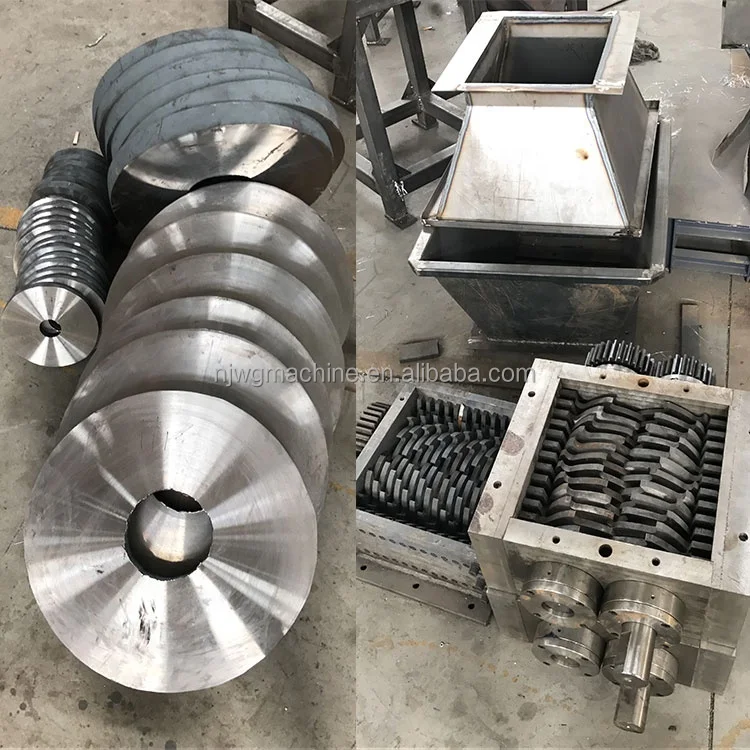 Professional Factory Supply Garbage Crusher Plastic Crusher Rubber Shredder