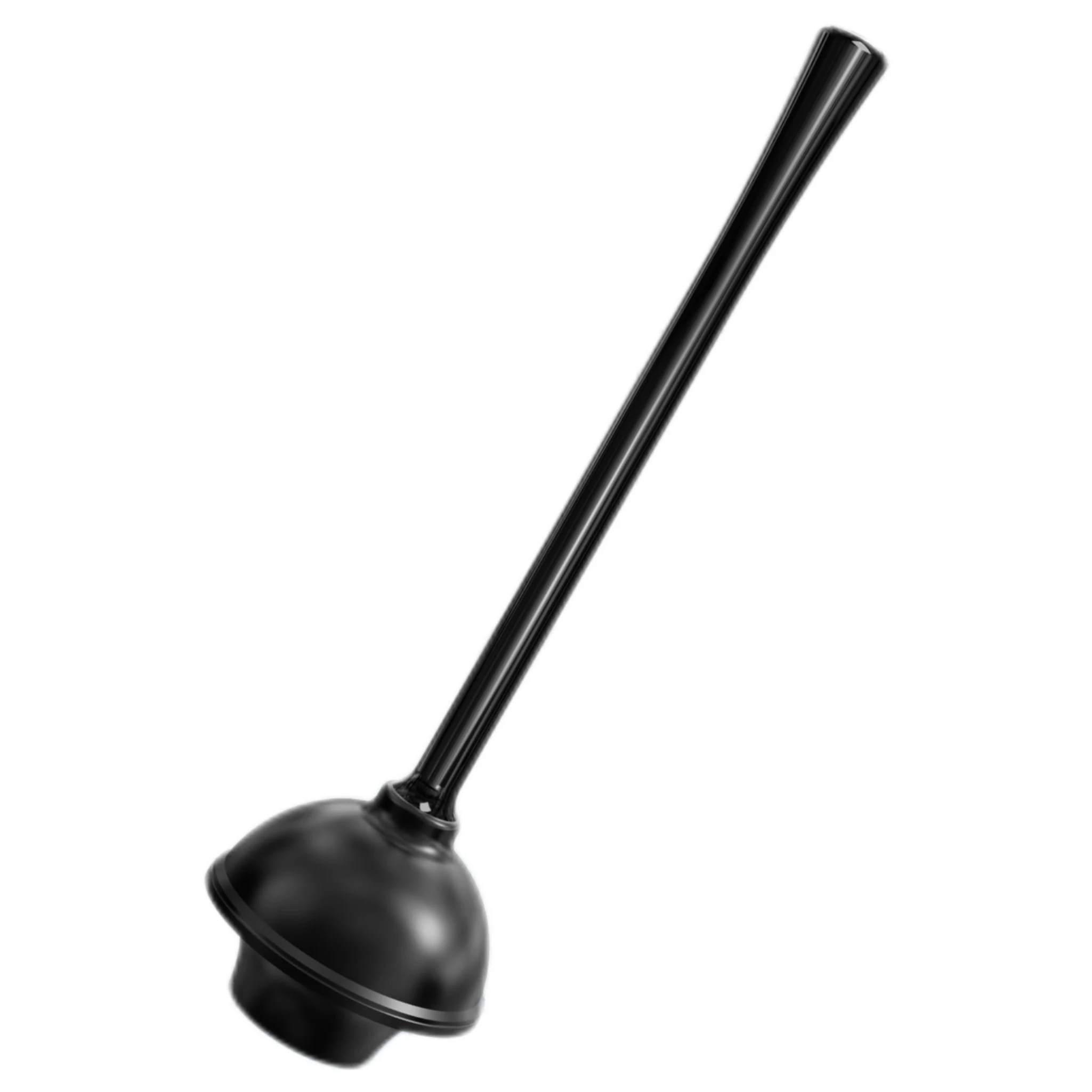 Home Bathroom Toilet Unclogger Set Plastic Long-Shaped Hand-Design Style Toilet Plunger Brush Base Effective Cleaning Wholesale