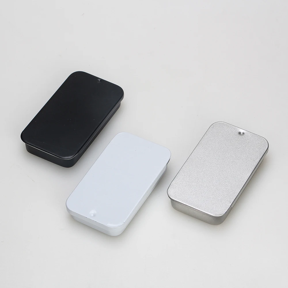 Cheap Discount Gift Aluminum Square Empty Metal Canned Olive Oil Soap Rectangle Aluminum Metal Tin Box Large Tin Storage Box