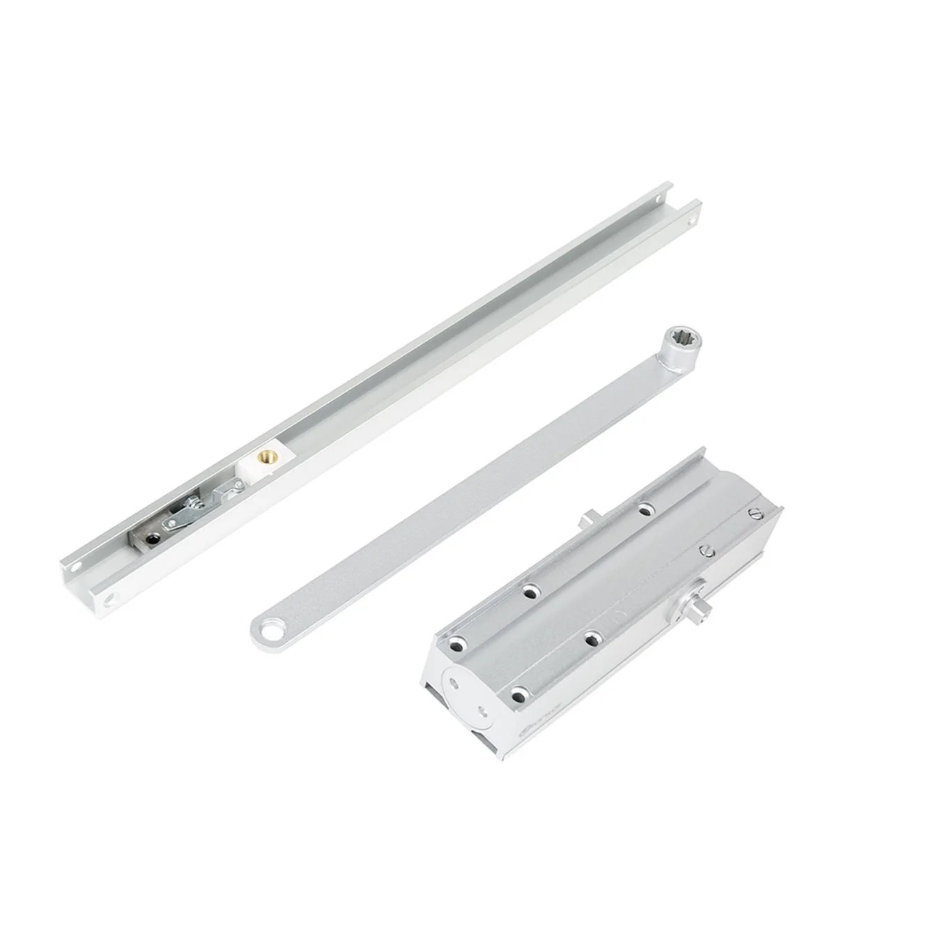 China Factory Price 2 Speed Adjustable Overhead Hold Open Aluminum Alloy Door Closer for Swing Doors