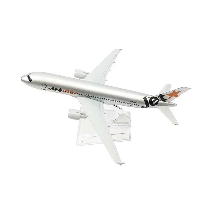 Novelty Gifts Scale 1:400 16cm Airbus A320 Jetstar Airways Cheap Airbus A320 Airplane Model
