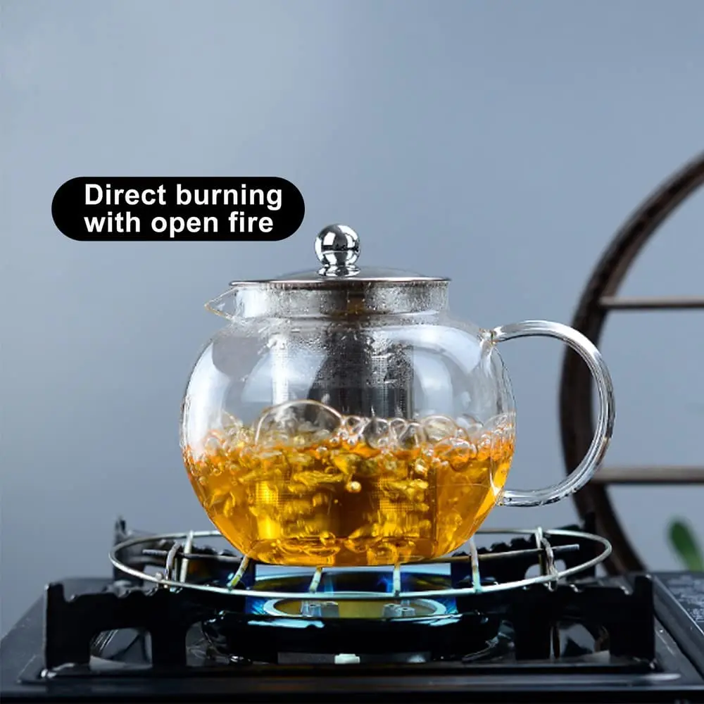 Переносной чайник из боросиликатного стекла 800-1000 мл