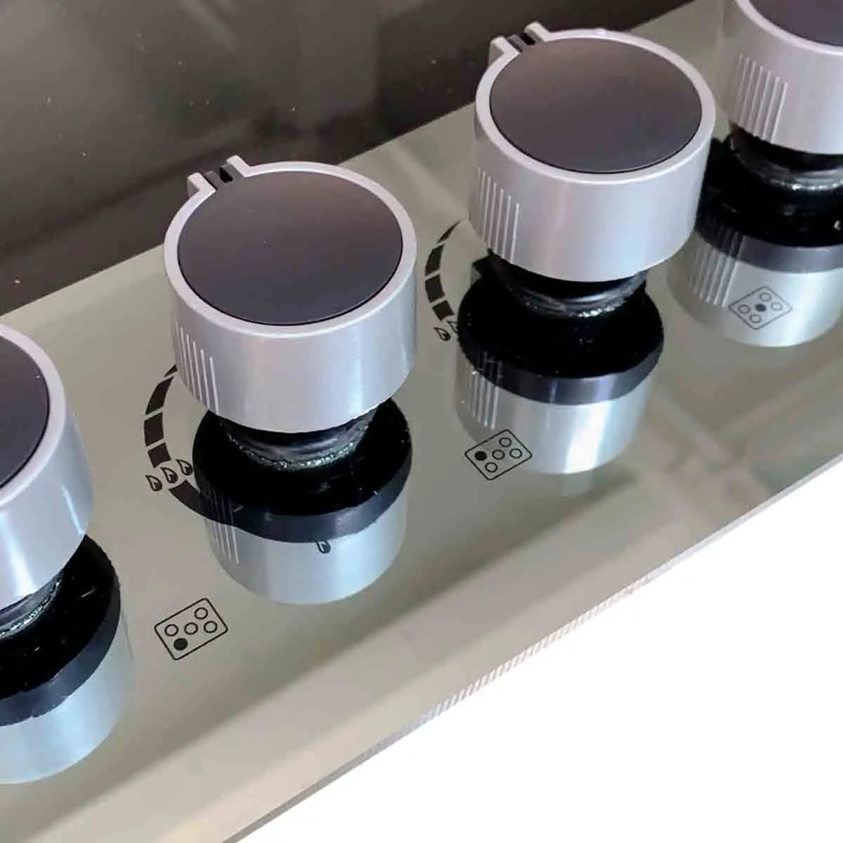 LPG/NG 30 in 5 Burners Gas Stainless Steel Convertible Black Propane Cooktops Stove for Kitchen