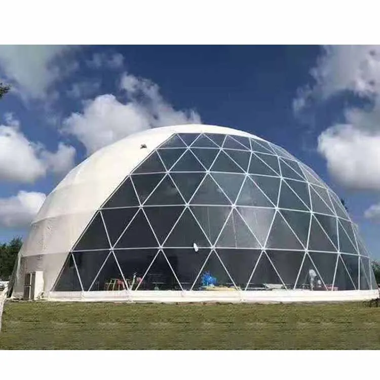 4*4m Outdoor aluminium alloy garden igloo dome tent transparent bubble