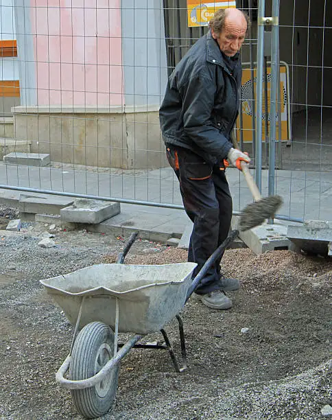 construction hand Wheel Barrow