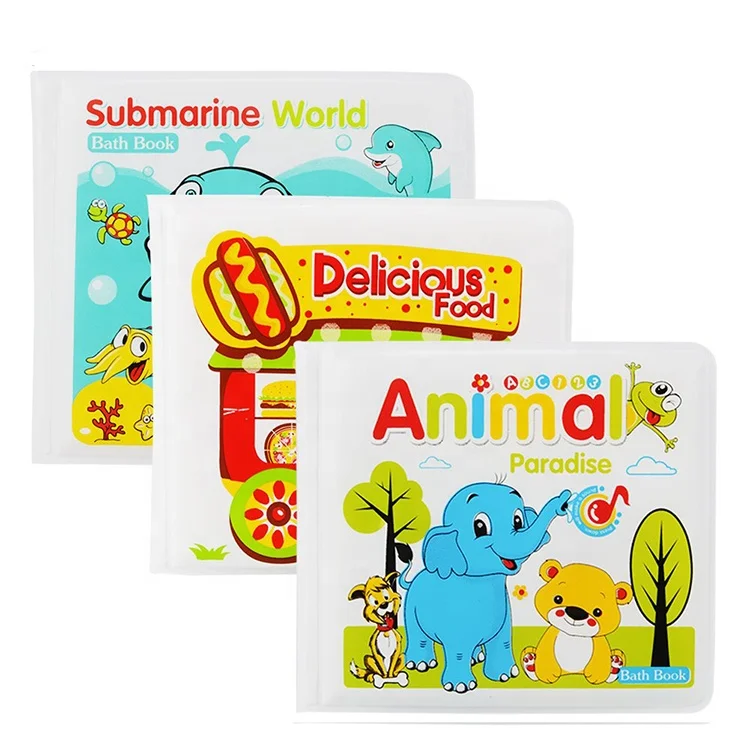 Baby Waterproof Bath Book Water Books Bathtub Books