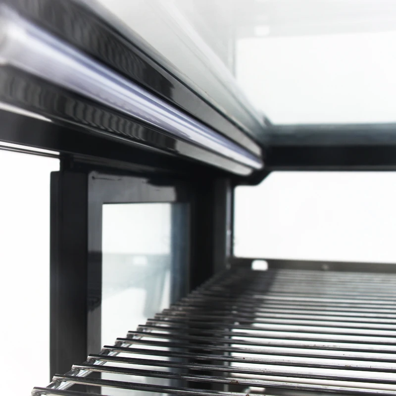 Factory Manufacture Commercial Bakery Desktop Cake Display Refrigerator With LED Light