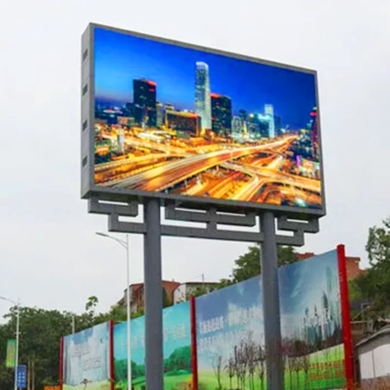 Factory Direct Full Color Outdoor TV Dispany Panel Huge Led Billboard Outdoor Advertising P6.67 P8 P10 Outdoor Led Screen