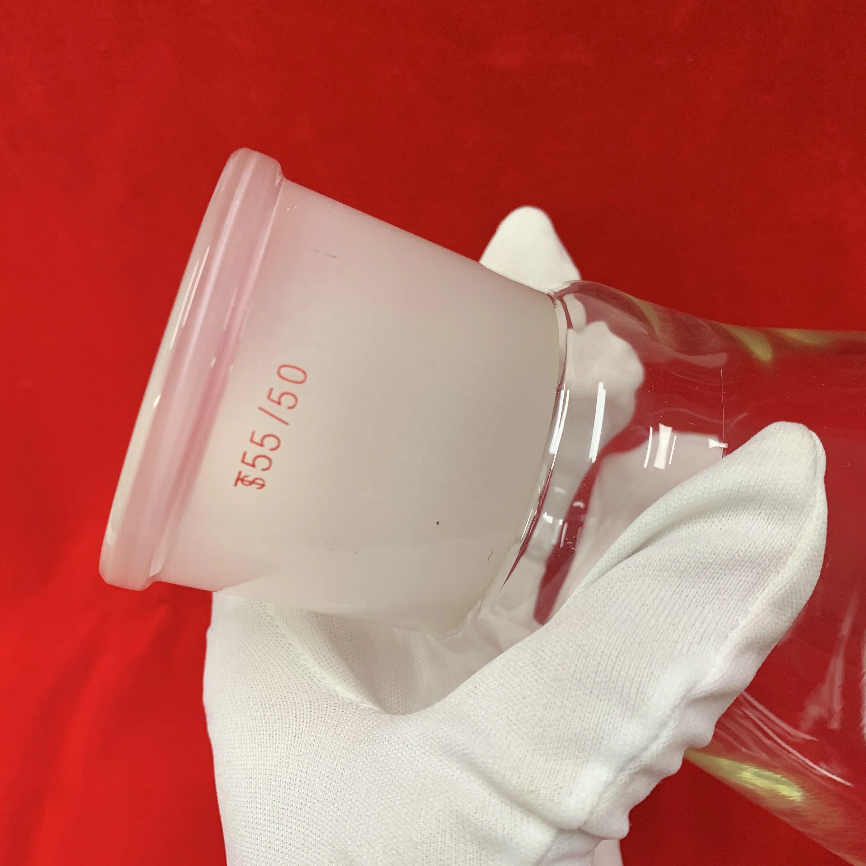 lab use clear erlenmeyer borosilicate glass flask 25-1000ml