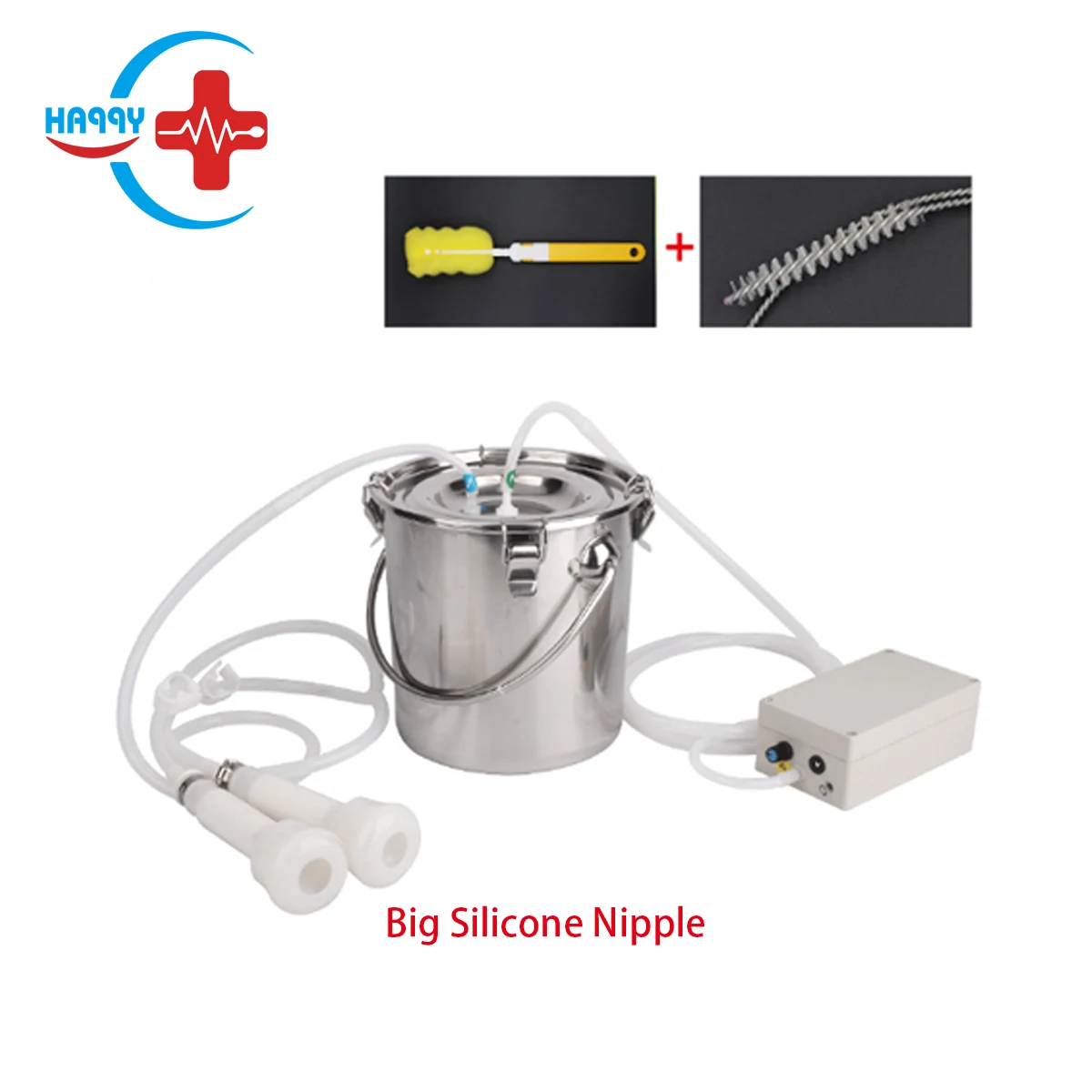 HC-R252A 5L electric milking machine for cattle/sheep full automatic stop milking machine