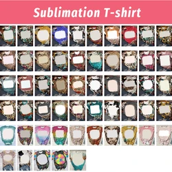 Wholesale Colorized Tie-Dye T-Shirt For Men/Women Sublimation Blank Oversized Casual Daily Wear Tops Tees Customized Design