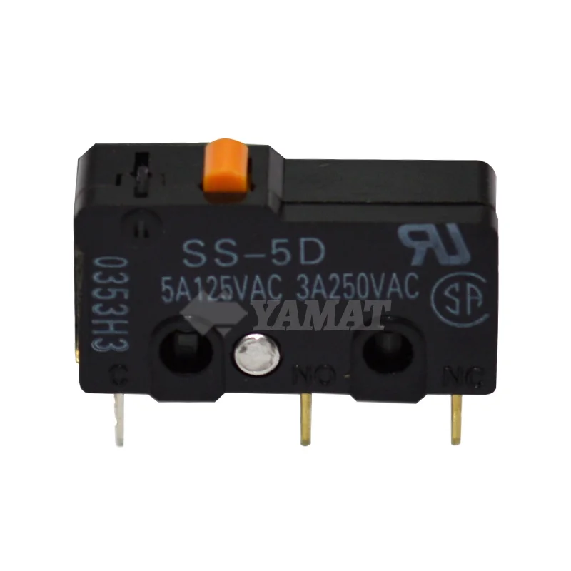 Switch SS-5D Subminiature basic switches Micro stroke limit switch from YAMAT Sold in stock