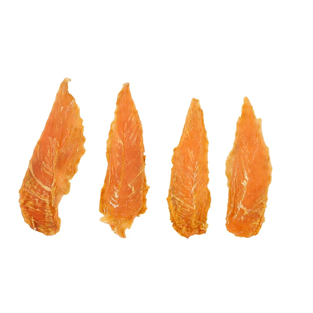petideal dry chicken breast jerky pet snacks for dog treats