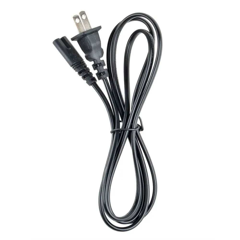 Кабель питания переменного тока для PS2/PS3/PS4/XBOX Power кордовый кабель адаптер 2-зубец Порт 1 8