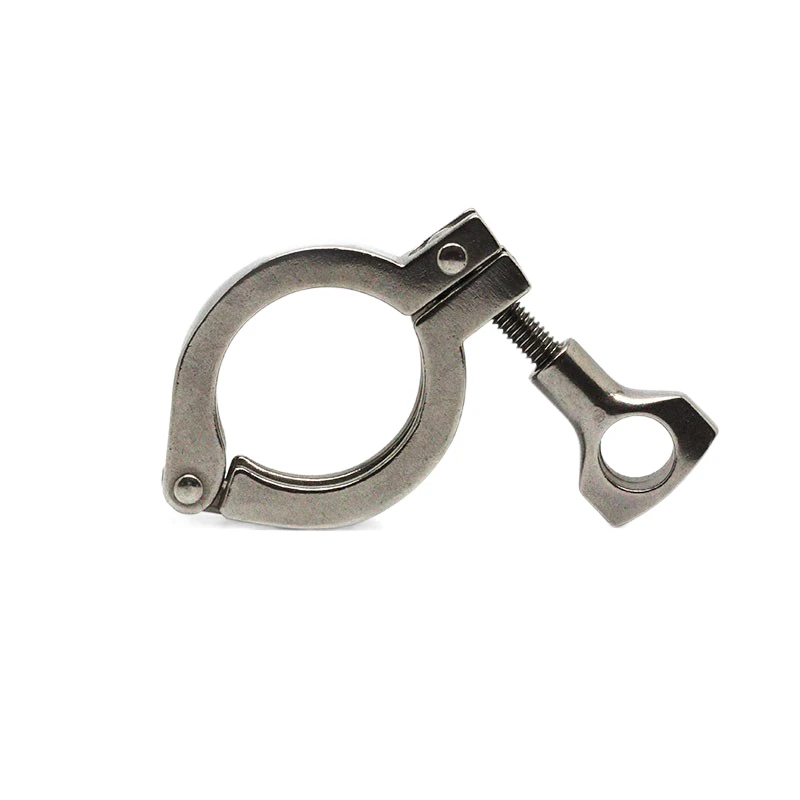Sanitary Stainless Steel Pipe Fitting Three Piece Clamp Ring