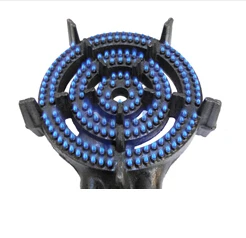 OEM portable heavy duty cast iron gas stove cook top 3 ring gas burners for kitchen cooking