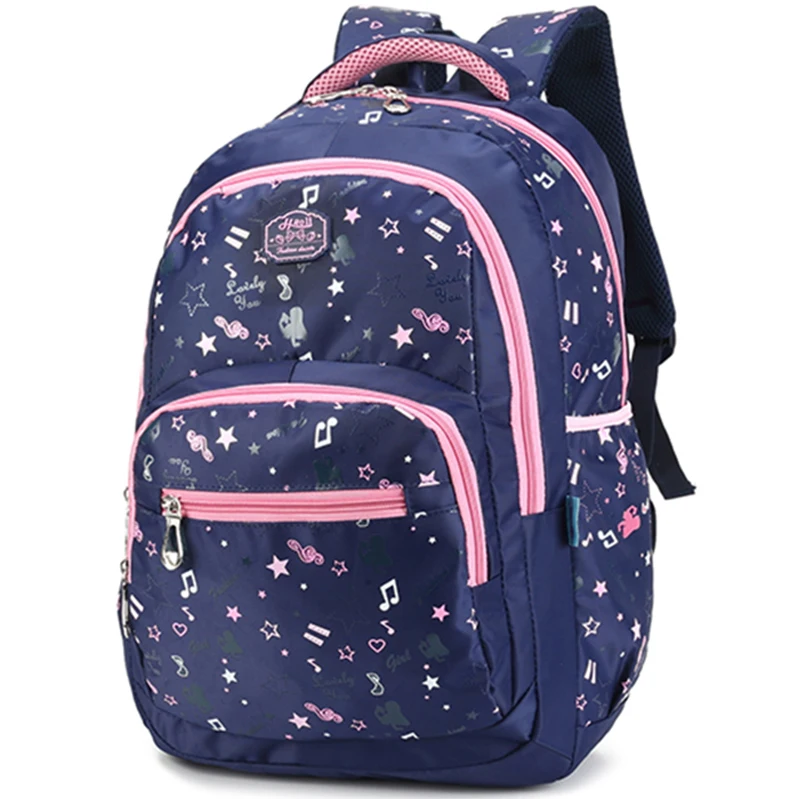 Wholesale waterproof durable school book bags with USB for teenage girls