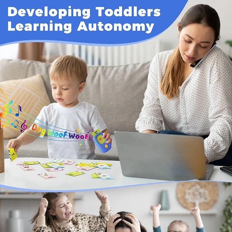 Kids Early Learning Cognitive Cards Alphabet Abc English Arabic French Spanish Flash Cards Talking Flash Cards Learning Toys