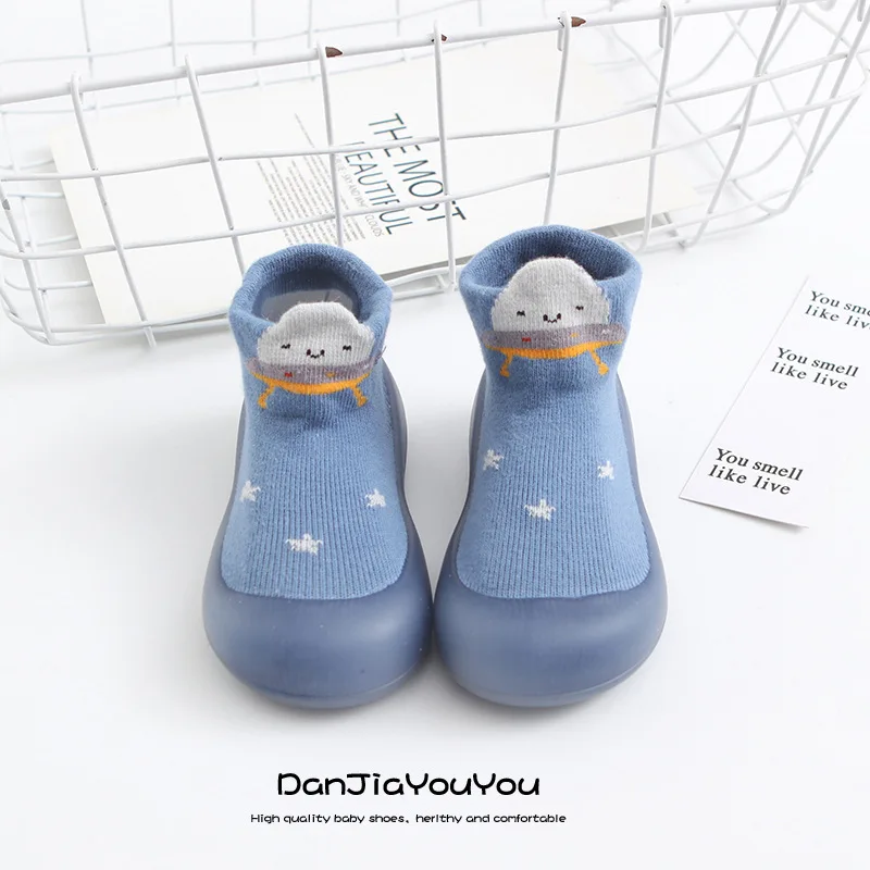 Wholesale Rubber Soles Kids Shoes Socks Non Skid Floor Mesh Breathable Baby Socks