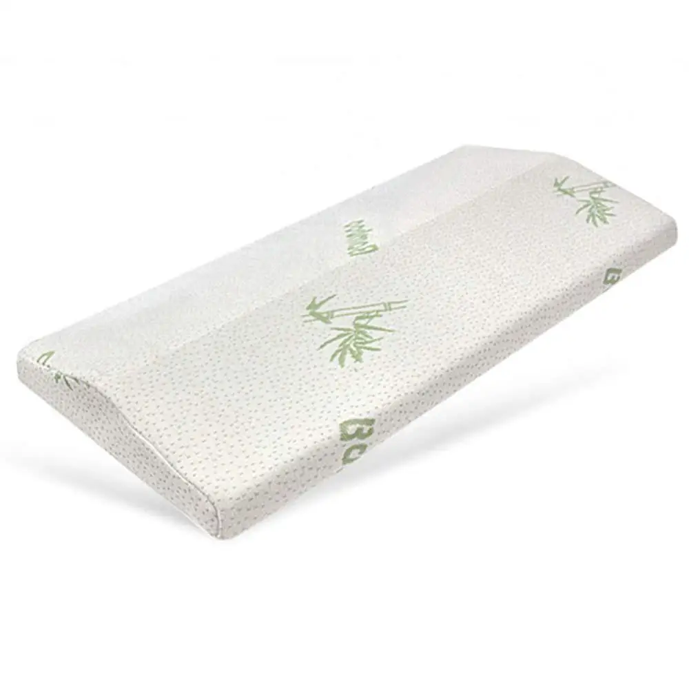 Lumbar Support Pillow for Sleeping Memory Foam Pillow for Back Pain Relief Side Back and Stomach Sleepers Triangle Pillow