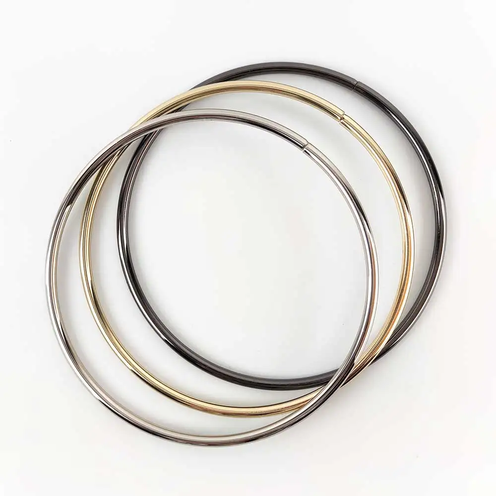Deepeel F1-77 15cm DIY Accessories Bag Part Lock Decoration Clasp Handles Connect O Ring Handle