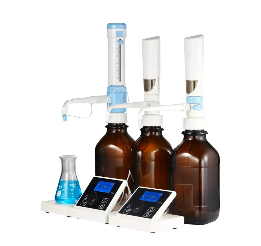 dTrite Laboratory Liquid Handling Titration Device Electronic Titrator Digital Burette