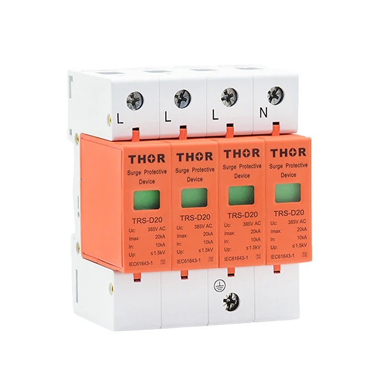 Ограничители напряжения вспышки 220 в устройство стабилизатор напряжения 20KA SPD