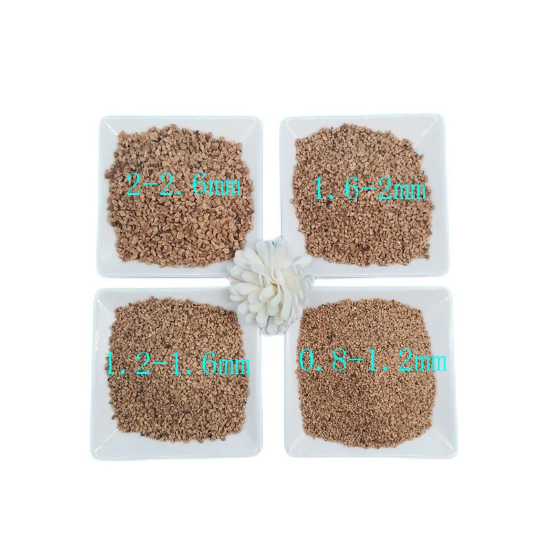High quality the properties of walnut shell filter media Walnut shell granules