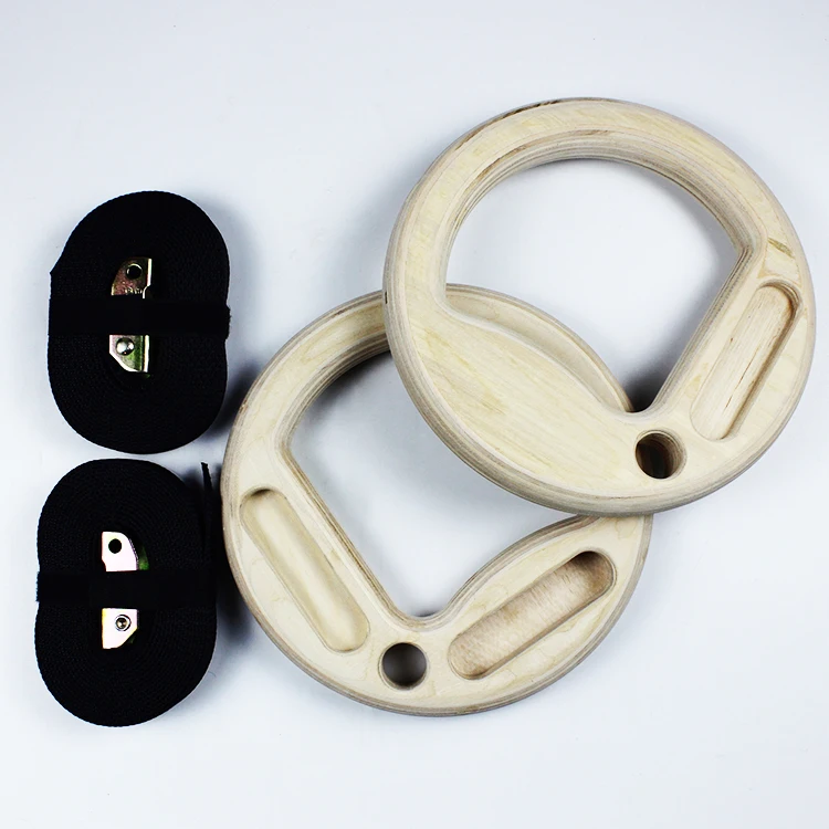 Dongshang Portable Wooden Fingerboard Climbing Finger Training Gymnastic Ring
