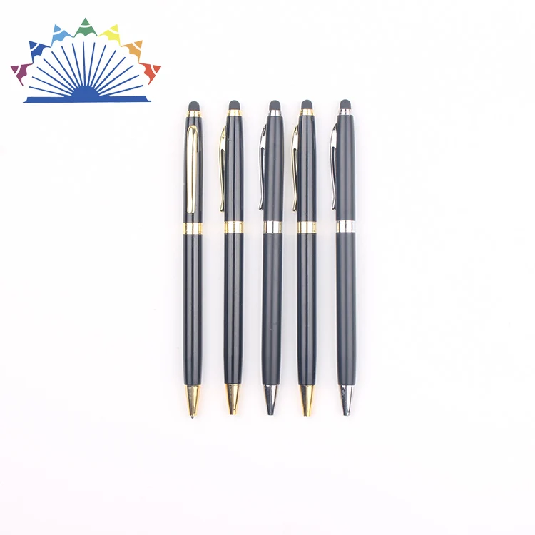 High Quality Hot Best Twist Black Parker Jotter Printed Touch Screen Metal Pen With Logo