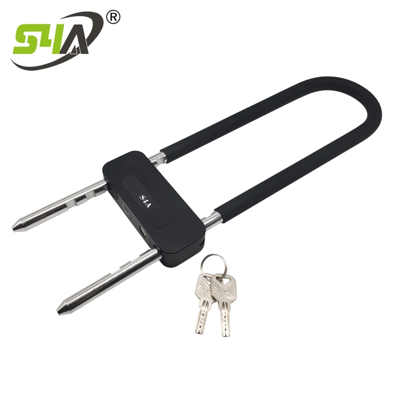  Отпечаток пальца велосипед u lock smart с ключом мотоцикл Отпечатков пальцев u-образный