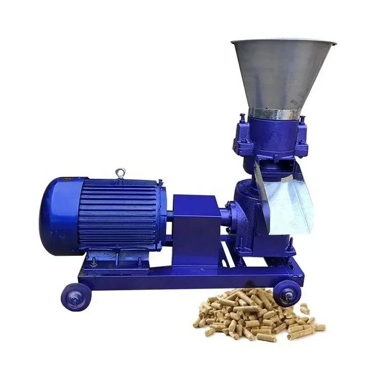 Automatic Chicken Feeds Agricultural Machinery Pig Feed Pellet Mill Machine Poultry Feed Processing Machines