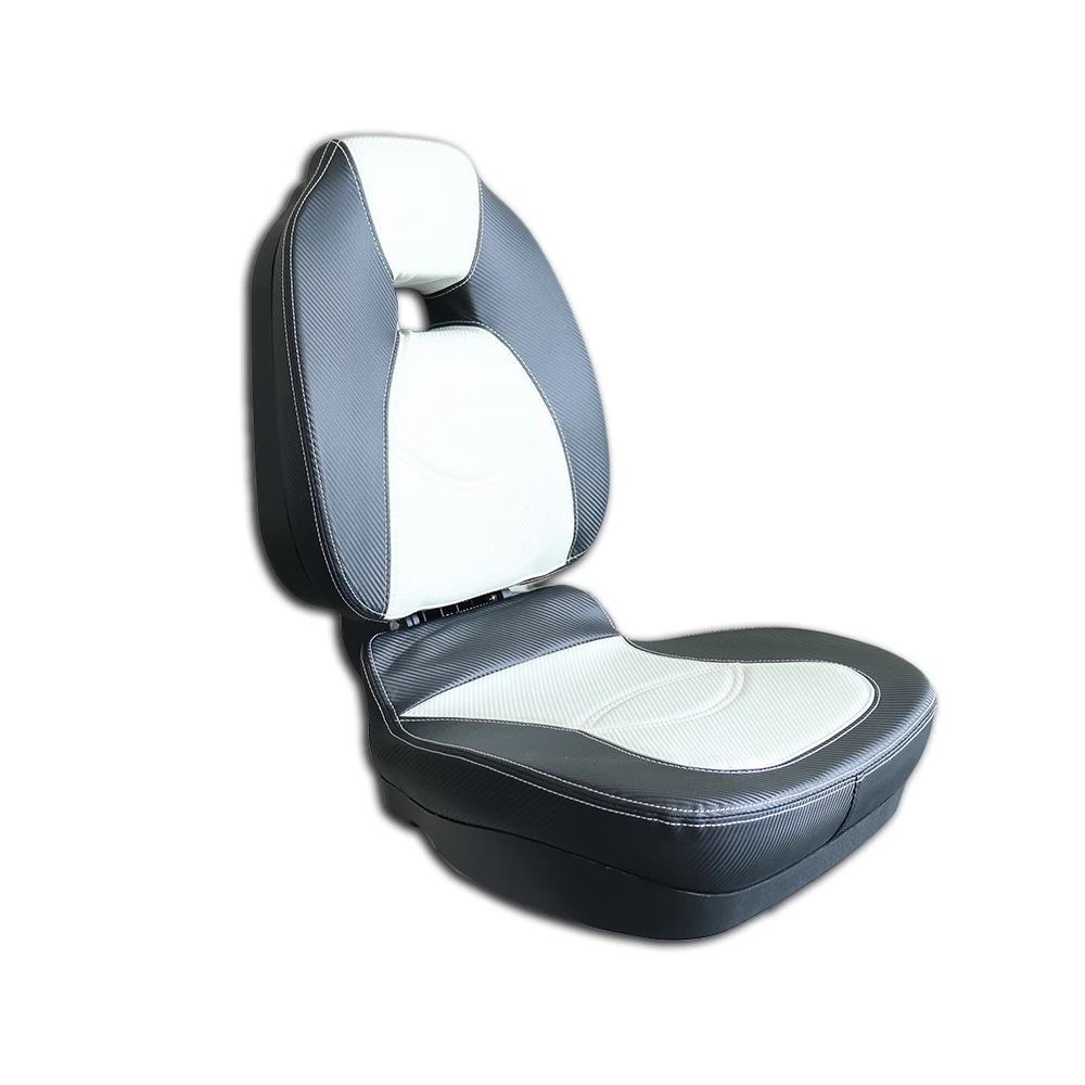 Factory boat accessories Luxury  Aluminium alloy boat seat Deluxe fold Captain Sailor speed Boat seat for other marine supplies
