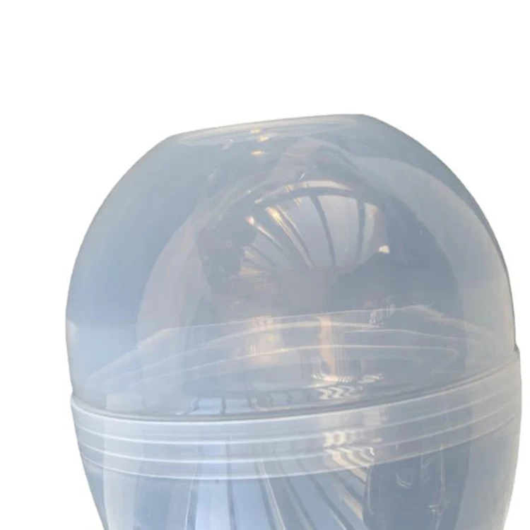 Customized Jumbo Transparent Plastic Easter Eggs Oversized Giant Empty Fillable Egg Ornament Clear Plastic Eggs Easter Gifts Box