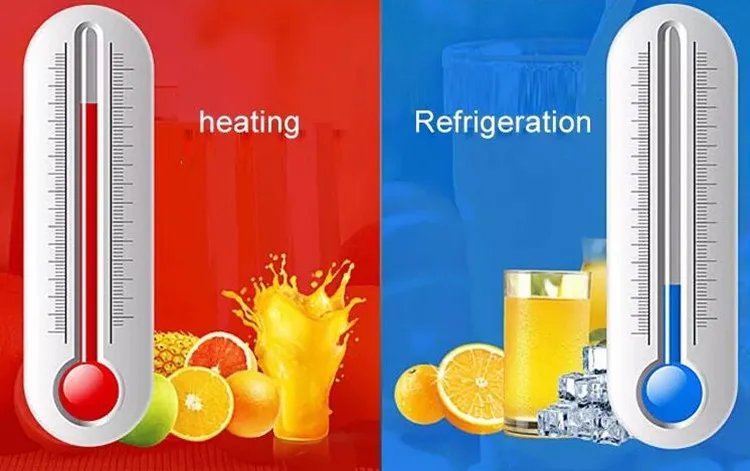 20L*2 Double Tanks Cold Beverage Dispenser Electric Juice Mixed Drink making Machine