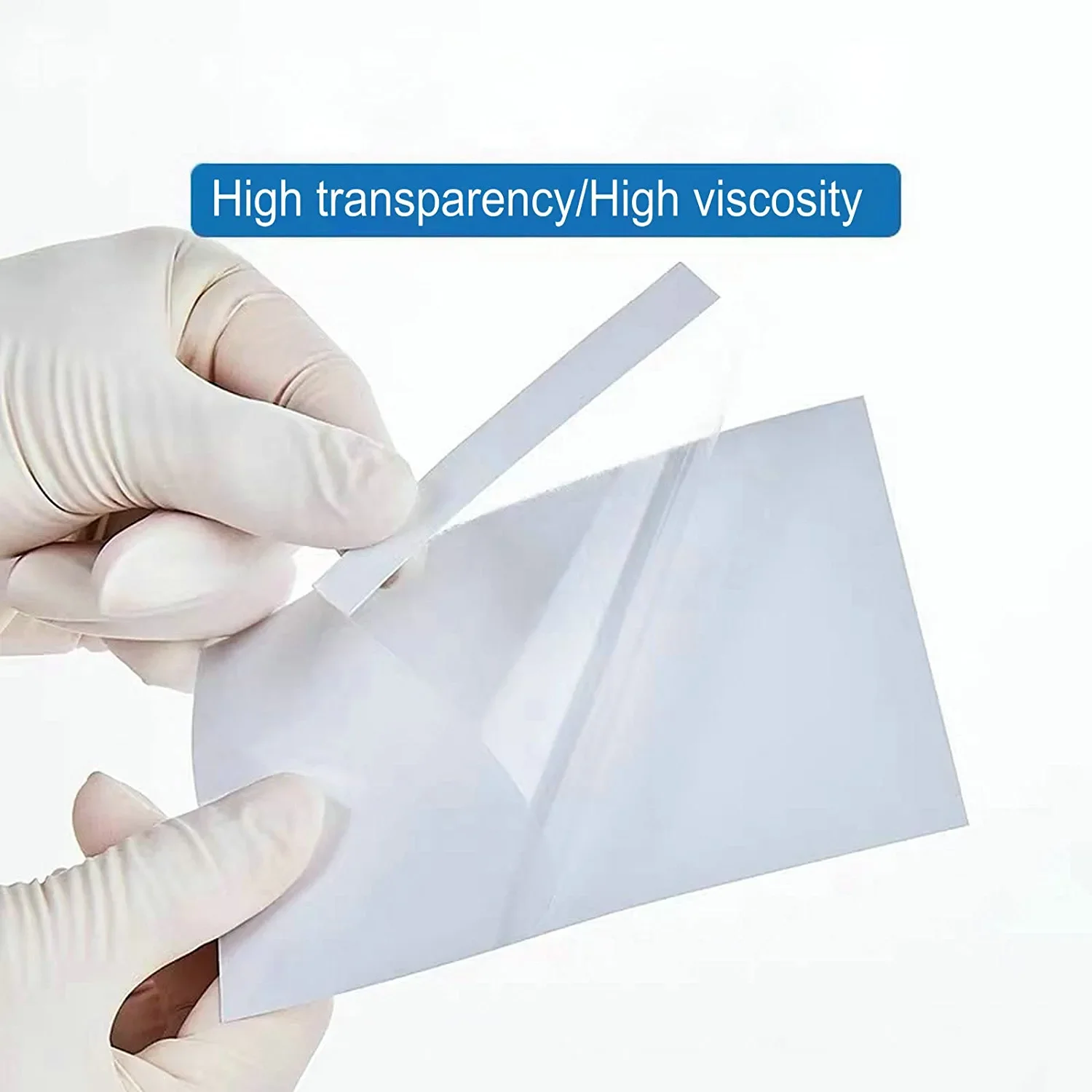 Transparent DNA RNA Diagnostic 96 Deep Well Microplate PCR Plate Sealing Film