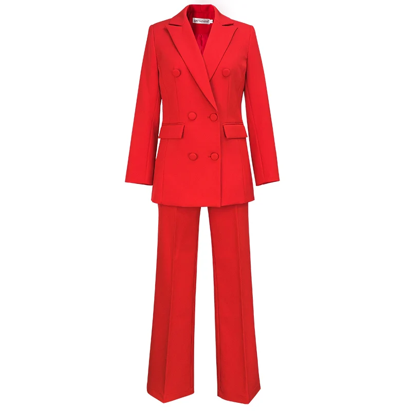 Заводская оптовая продажа на заказ китайская фабрика высокое качество индивидуальный деловой женский костюм